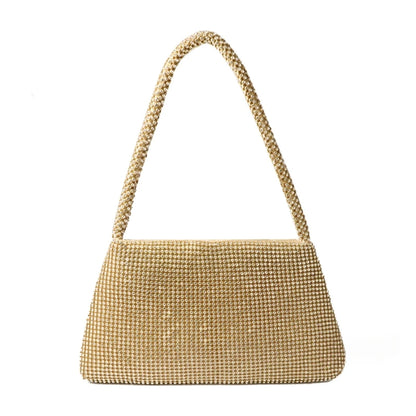 Exquisite for Rhinestone Evening Bag Clutch Purses Crystal Underarm Shoulder Bag Handbag for Women Girl Family Members