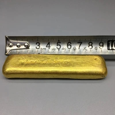 Exquisite gold-plated Daqing gold bar home decoration