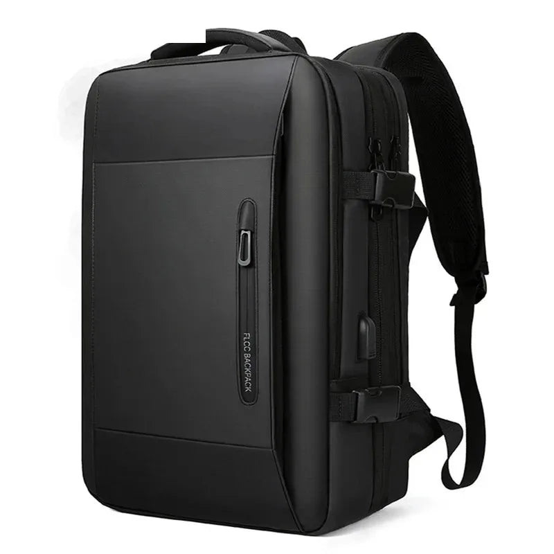 Extended 39L Men Backpack Business Laptop Backpack 17inch Large Capacity Travel Bag fashion school Backpack for outdoor backpack