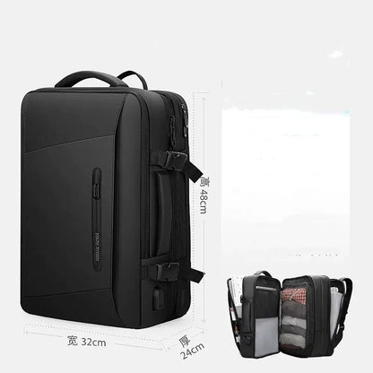 Extended 39L Men Backpack Business Laptop Backpack 17inch Large Capacity Travel Bag fashion school Backpack for outdoor backpack