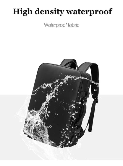 Extended Business backpack Men large capacity Laptop Backpack Anti-theft travel bag USB charging 39L School Backpack HOT Mochila