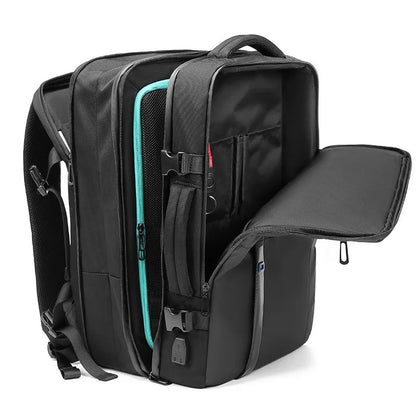 Extended High capacity Backpack 17.3 inch USB Recharging Laptop Backpack woman waterproof travel bag men Business Backpack 2021
