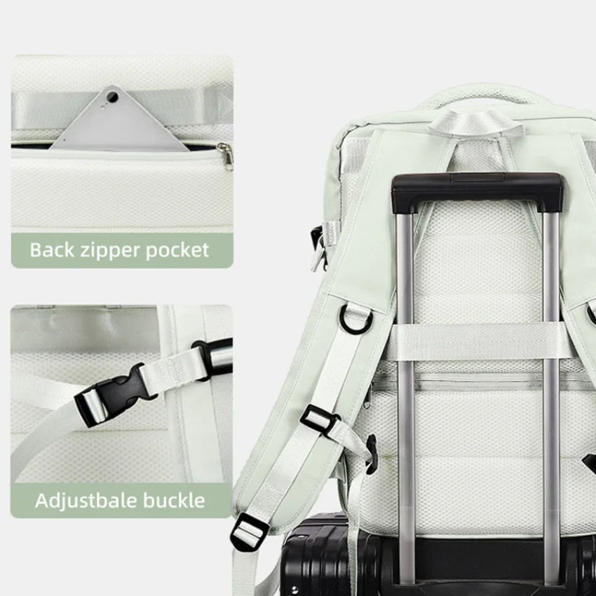 Extendible Travel Backpack Unisex Laptop Bag Women Large Luggage Bags Men's Students Business Trip USB Charge Mochila Backpacks