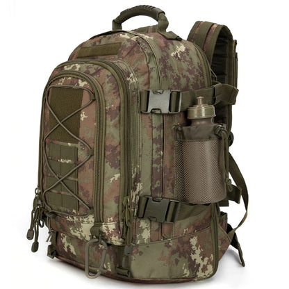 Extra Large 60L Tactical Backpack For Men Women Outdoor Water Resistant Hiking Backpacks Travel Backpack Laptop Backpacks