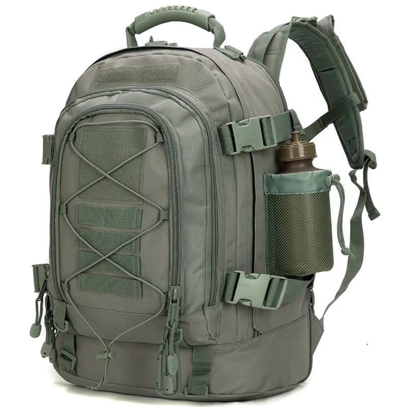 Extra Large 60L Tactical Backpack For Men Women Outdoor Water Resistant Hiking Backpacks Travel Backpack Laptop Backpacks
