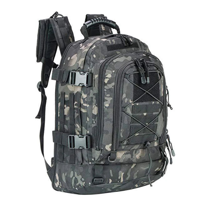 Extra Large 60L Tactical Backpack For Men Women Outdoor Water Resistant Hiking Backpacks Travel Backpack Laptop Backpacks