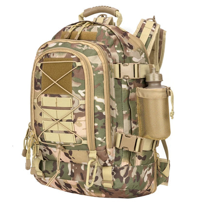 Extra Large 60L Tactical Backpack For Men Women Outdoor Water Resistant Hiking Backpacks Travel Backpack Laptop Backpacks
