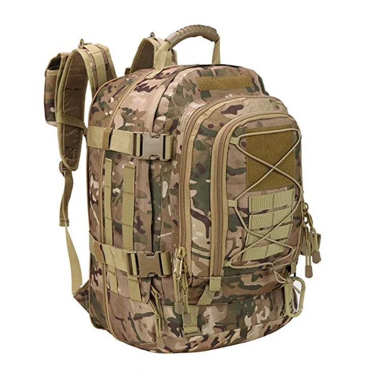 Extra Large 60L Tactical Backpack for Men Women Outdoor Water Resistant Hiking Backpacks Travel Backpack Laptop Backpacks