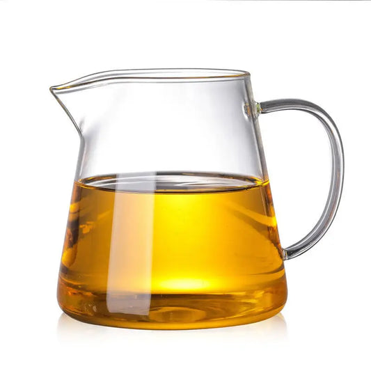 Extra-thick Heat-resistant Glass Tea Leak Set, Large Teapot, Thickened Teapot, High Temperature Resistant, Sea Kungfu Accessorie