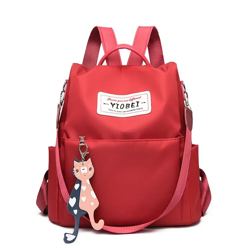 Factory Sale Multifunctional Anti-theft Backpacks Oxford Shoulder Bags for Teenagers Girls Large Capacity Travel School Bag 2021