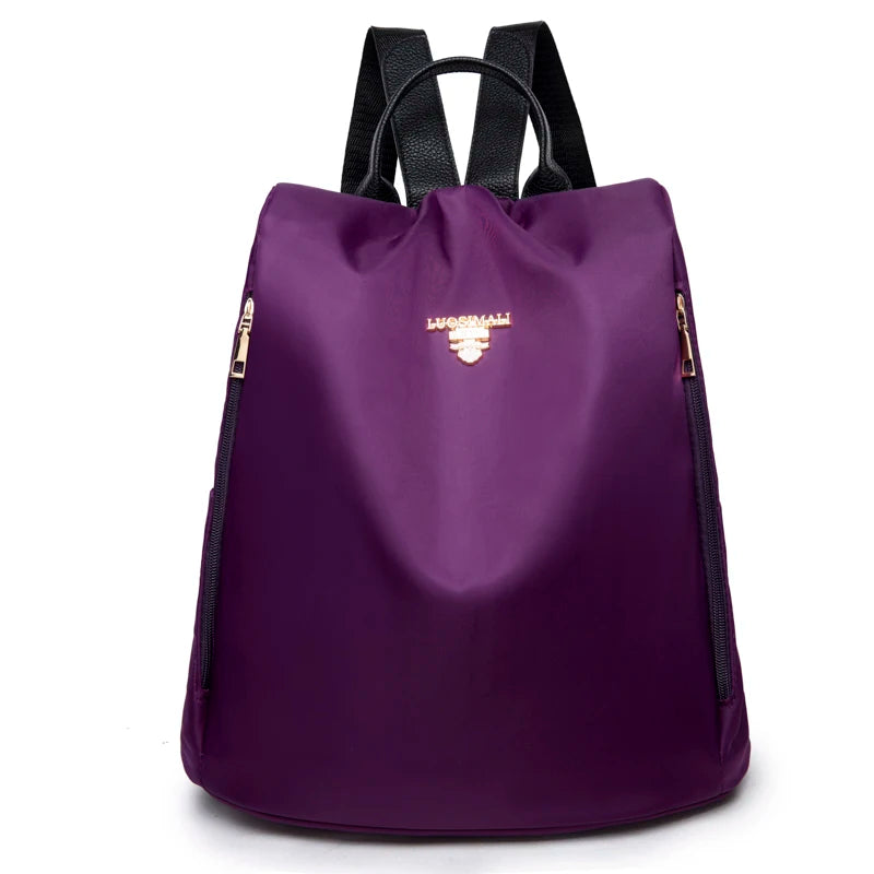 Factory Sale Multifunctional Anti-theft Backpacks Oxford Shoulder Bags for Teenagers Girls Large Capacity Travel School Bag 2021