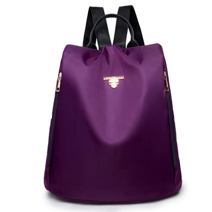 Factory Sale Multifunctional Anti-theft Backpacks Oxford Shoulder Bags for Teenagers Girls Large Capacity Travel School Bag 2021