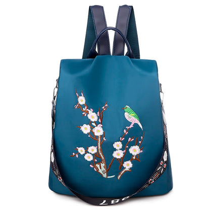 Factory Sale Multifunctional Anti-theft Backpacks Oxford Shoulder Bags for Teenagers Girls Large Capacity Travel School Bag 2021