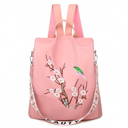 Factory Sale Multifunctional Anti-theft Backpacks Oxford Shoulder Bags for Teenagers Girls Large Capacity Travel School Bag 2021