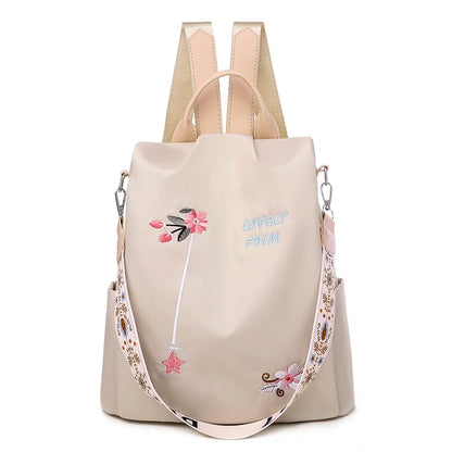 Factory Sale Multifunctional Anti-theft Backpacks Oxford Shoulder Bags for Teenagers Girls Large Capacity Travel School Bag 2021