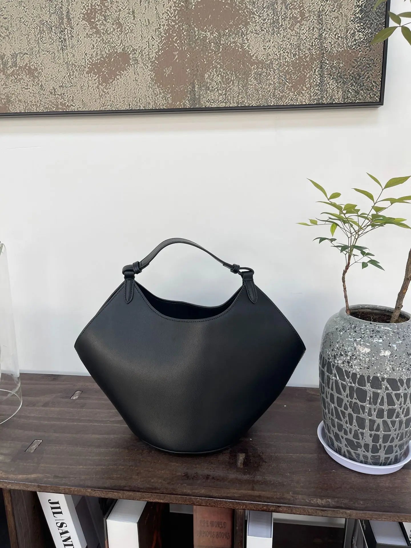 Fall Winter Vintage Top Handle Bag Frosted Cowhide Suede Bags Large Capacity Bucket Tote Female Handbags All-match Casual Bolsos