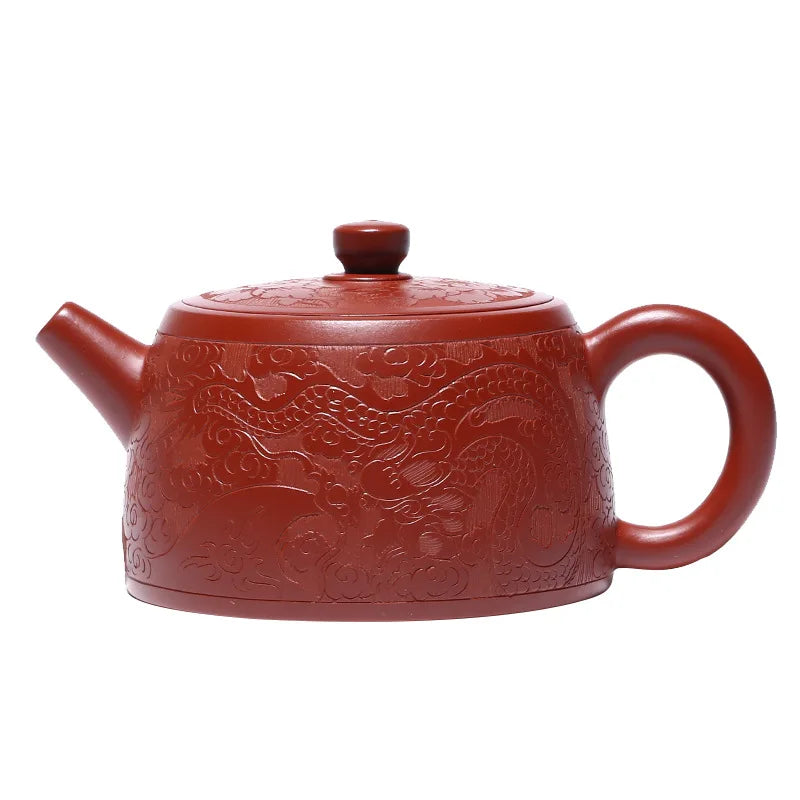 Famous Yixing Purple Clay Teapots Raw Ore Dahongpao Tea Pot Customized Gifts Tea Ceremony Supplies Zisha Filter Teaware 200ml