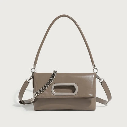 Fancy Tote Bag Lady 2024 New Niche Folding Chain One Shoulder Crossbody Bags Fashion All-match Commuter Handbags Female Purses