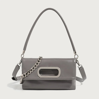 Fancy Tote Bag Lady 2024 New Niche Folding Chain One Shoulder Crossbody Bags Fashion All-match Commuter Handbags Female Purses