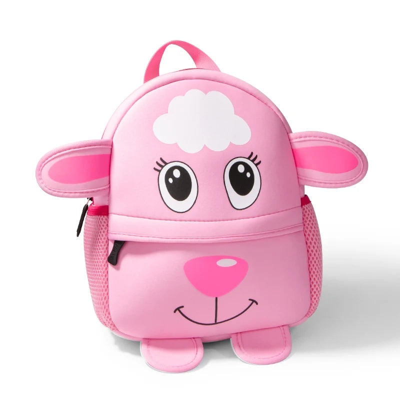 Fashion 3D Animals Children Backpacks Tiger Design Boys Backpack Toddler Girl Kids Neoprene School Bags Kindergarten Cartoon Bag