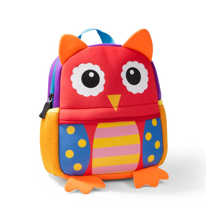 Fashion 3D Animals Children Backpacks Tiger Design Boys Backpack Toddler Girl Kids Neoprene School Bags Kindergarten Cartoon Bag