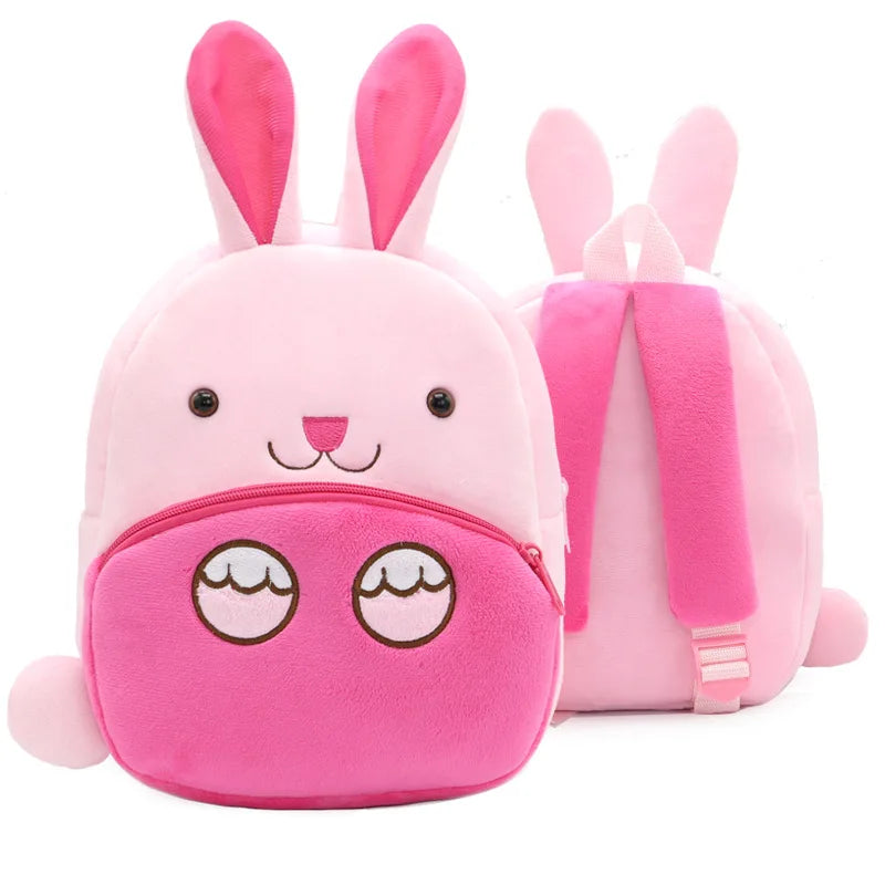 Fashion 3D Cartoon Owl Kids School Bags for Girls Soft Plush Children Bag Kindergarten Toddler Kids Boys Lion School Backpacks