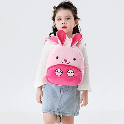 Fashion 3D Cartoon Owl Kids School Bags for Girls Soft Plush Children Bag Kindergarten Toddler Kids Boys Lion School Backpacks