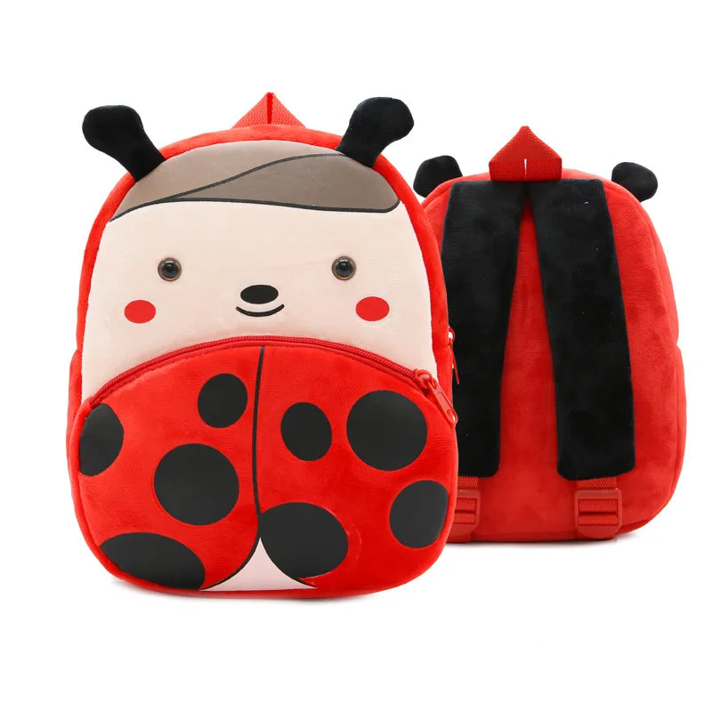 Fashion 3D Cartoon Owl Kids School Bags for Girls Soft Plush Children Bag Kindergarten Toddler Kids Boys Lion School Backpacks