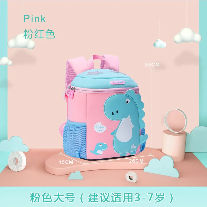 Fashion 3D Dinosaur Children School Bags Cute Cartoon Kids Backpacks for Girls Kindergarten Toddler Bookbag Mochila Infantil