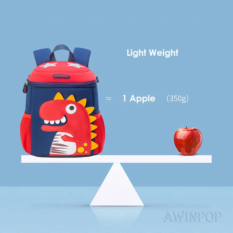 Fashion 3D Dinosaur Children School Bags Cute Cartoon Kids Backpacks for Girls Kindergarten Toddler Bookbag Mochila Infantil
