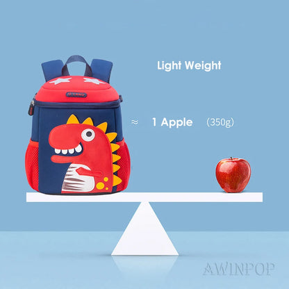 Fashion 3D Dinosaur Children School Bags Cute Cartoon Kids Backpacks for Girls Kindergarten Toddler Bookbag Mochila Infantil