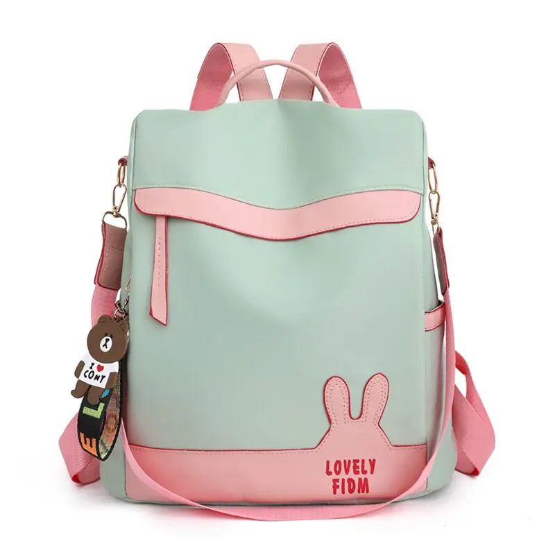 Fashion Anti-theft Women Backpacks Famous Brand High Quality Waterproof Oxford Women Backpack Ladies Large Capacity Backpack