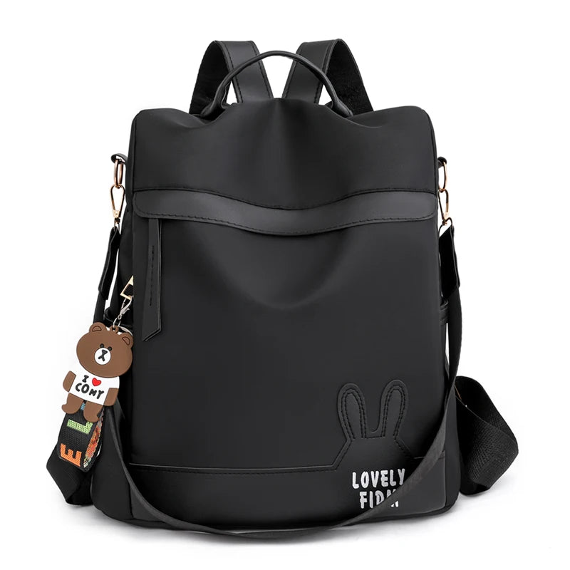Fashion Anti-theft Women Backpacks Famous Brand High Quality Waterproof Oxford Women Backpack Ladies Large Capacity Backpack