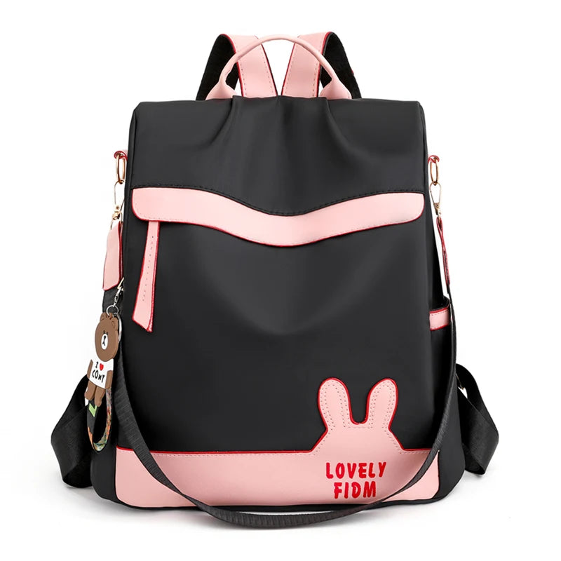 Fashion Anti-theft Women Backpacks Famous Brand High Quality Waterproof Oxford Women Backpack Ladies Large Capacity Backpack
