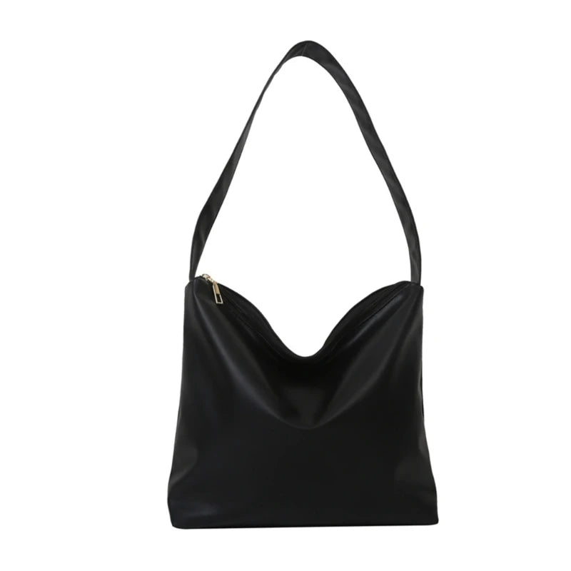 Fashion Armpit Bag Shoulder Bags for Girl Women Lady Purse Solid Color Trendy Handbag Carrying Bag Underarm Bag Tote