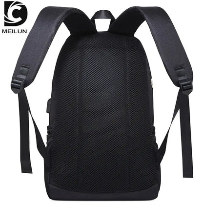 Fashion Backpack USB Charging Night Luminous Shark Laptop Backpack Students Chest Bag Teenagers School Bags Travel Bag