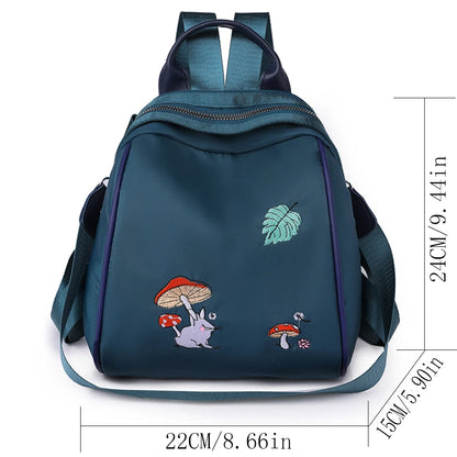 Fashion Backpack Women Nylon Cloth Shoulder Bags School Bags for Teenage Girls Light Ladies Travel Backpack Mochila Feminina Sac