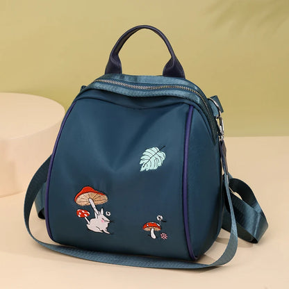 Fashion Backpack Women Nylon Cloth Shoulder Bags School Bags for Teenage Girls Light Ladies Travel Backpack Mochila Feminina Sac