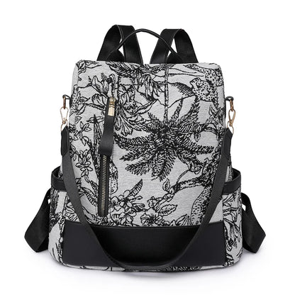 Fashion Backpack Women Oxford Cloth Shoulder Bag 2023 School Bags For Teenage Girls Light Ladies Travel Bagpack Mochila Feminina