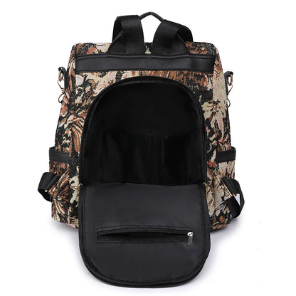 Fashion Backpack Women Oxford Cloth Shoulder Bag 2023 School Bags For Teenage Girls Light Ladies Travel Bagpack Mochila Feminina