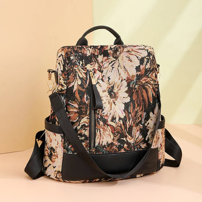 Fashion Backpack Women Oxford Cloth Shoulder Bag 2023 School Bags For Teenage Girls Light Ladies Travel Bagpack Mochila Feminina