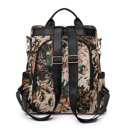 Fashion Backpack Women Oxford Cloth Shoulder Bag 2023 School Bags For Teenage Girls Light Ladies Travel Bagpack Mochila Feminina