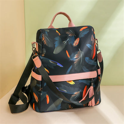 Fashion Backpack Women Oxford Cloth Shoulder Bags School Bags for Teenage Girls Light Ladies Travel Backpack Mochila Feminina