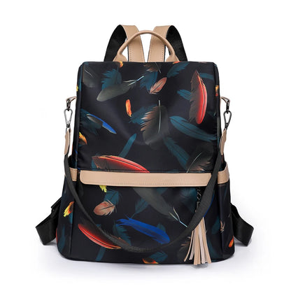 Fashion Backpack Women Oxford Cloth Shoulder Bags School Bags for Teenage Girls Light Ladies Travel Backpack Mochila Feminina