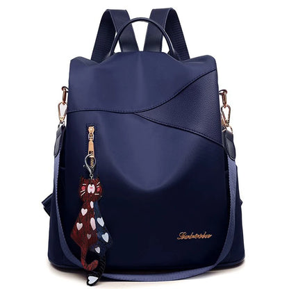 Fashion Backpack Women Waterproof Oxford Cloth School Bags for Teenage Girls Casual Ladies Shoulder Bags Large Travel Backpack