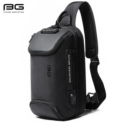 Fashion Bag cross bag men  Anti-theft Multifunction  Shoulder Messenger Bags Male Waterproof Short Trip Chest Bag Pack