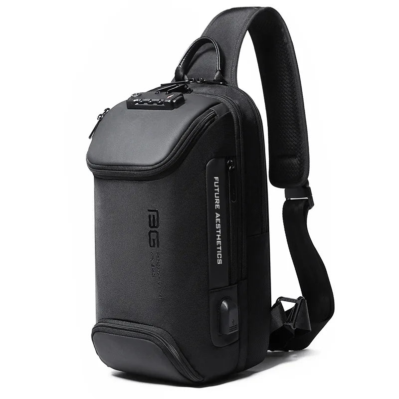 Fashion Bag cross bag men  Anti-theft Multifunction  Shoulder Messenger Bags Male Waterproof Short Trip Chest Bag Pack