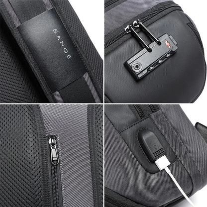 Fashion Bag cross bag men  Anti-theft Multifunction  Shoulder Messenger Bags Male Waterproof Short Trip Chest Bag Pack