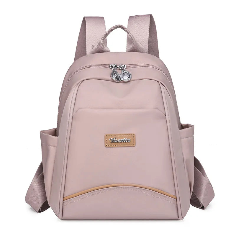 Fashion Bagpack Women High Quality Nylon Backpacks Female Small Travel Back Pack School Bags for Teenage Girls Shoulder Bag