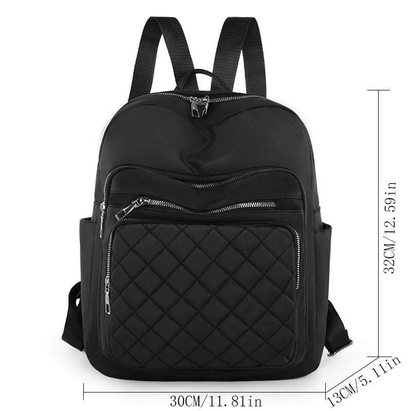 Fashion Bagpacks Women High Quality Oxford Backpacks Female Big Travel Back Bag Large School Bags for Teenage Girls Shoulder Bag